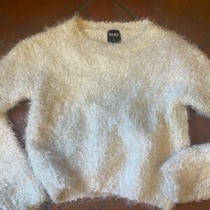 Katie J NYC girls fuzzy sweater